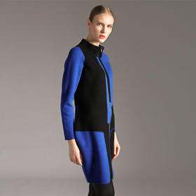 手工双面拉链大衣 JPF15W009B