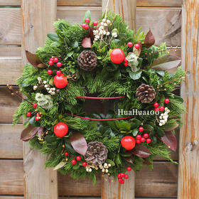 圣诞礼丨圣诞花环