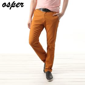 【服饰鞋包】305秋冬季休闲裤男式 修身裤子男裤 弹力全棉加厚男装品牌