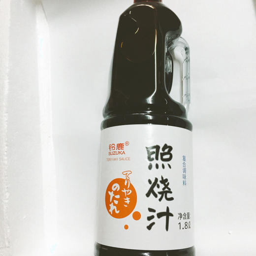 铃鹿日式酱料寿司醋/照烧汁/烧肉汁/牛肉盖浇饭汁/好味汁/猪排沙司1.8L 商品图1