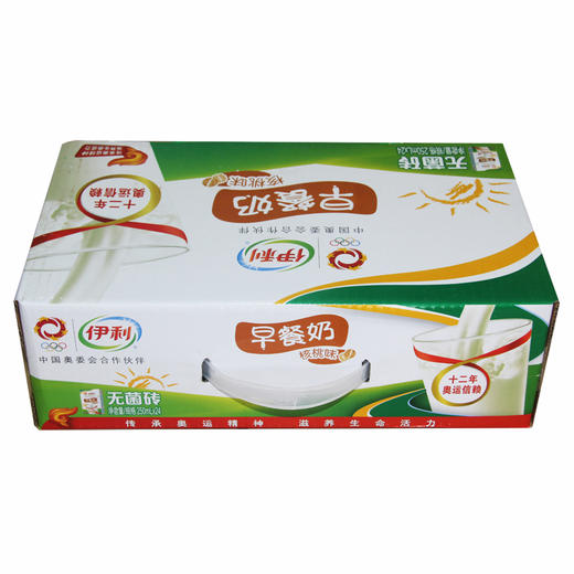 伊利早餐核桃牛奶、麦香牛奶250ml*24盒/件 商品图3