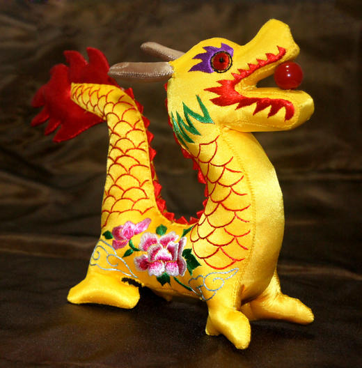 馨绣手工艺品大号12生肖龙