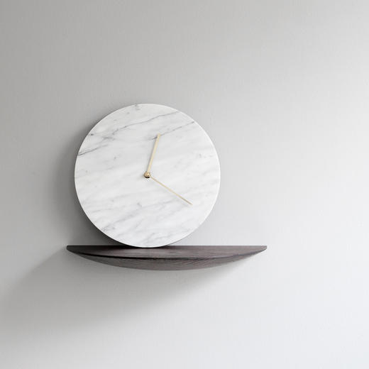 丹麦【Menu】现代简洁设计 天然大理石钟 商品图6