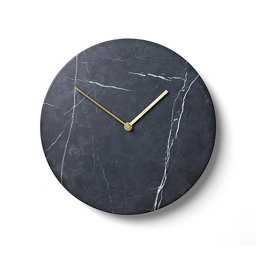 丹麦【Menu】现代简洁设计 天然大理石钟 商品图0