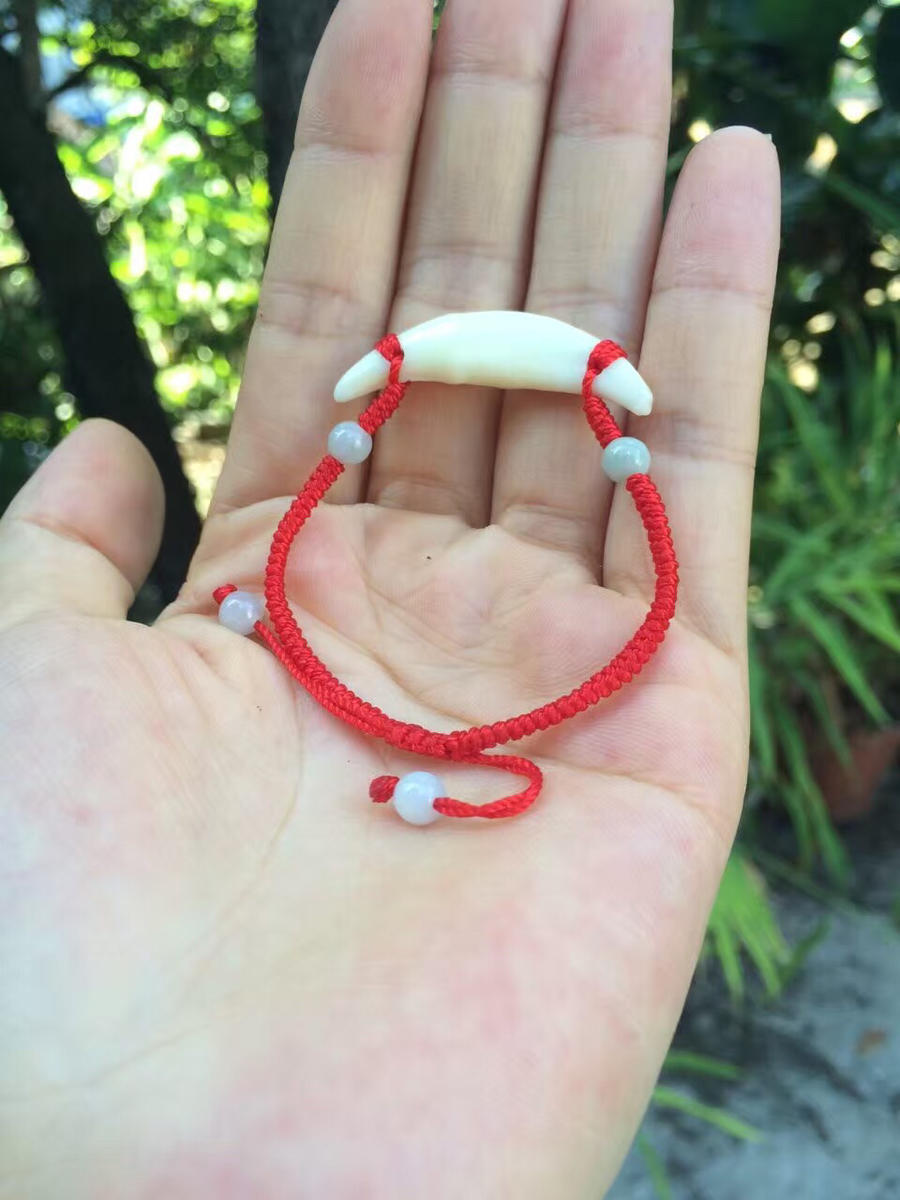 【狗牙脚链】婴儿护身辟邪神器【包邮】