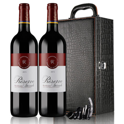 （永久下架）法国拉菲珍藏干红礼盒装750ml*2 商品图0