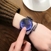 【手表】。创意概念个性智能圆形带简约黑白防水LED手表潮男女情侣对表 商品缩略图0