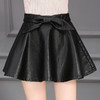 【百褶半身裙】女秋冬新款时尚百搭蝴蝶结减龄俏皮公主蓬蓬短裙子 商品缩略图0
