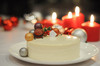 圣诞款白巧克力覆盆子慕斯蛋糕WHITE CHOCOLATE RASPBERRY MOUSSE CAKE  商品缩略图0