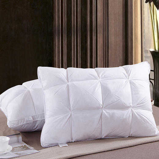 【全棉面包枕】 羽丝绒枕芯 五星级酒店羽绒枕头 商品图0