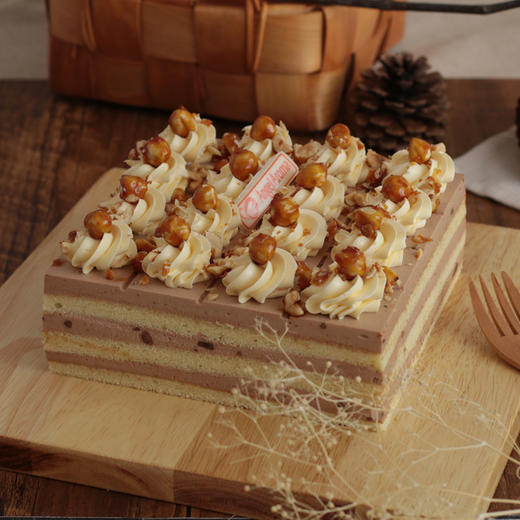 榛心蜜语-榛子巧克力蛋糕/1磅/2磅/3磅/4磅可选-原价169元 商品图0