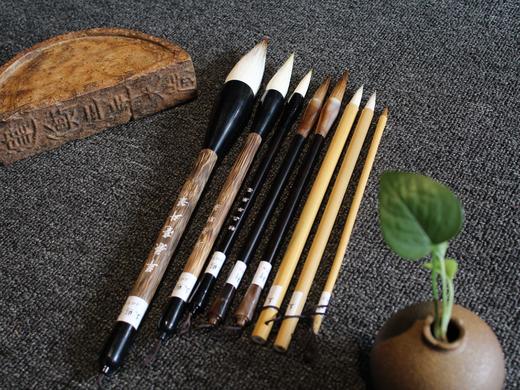 【毛笔8支装送笔帘】大小俱全，各体适用，年度爆款，好评如潮！ 商品图3