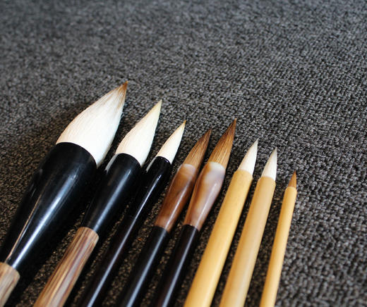 【毛笔8支装送笔帘】大小俱全，各体适用，年度爆款，好评如潮！ 商品图0