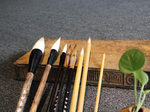 【毛笔8支装送笔帘】大小俱全，各体适用，年度爆款，好评如潮！ 商品图2