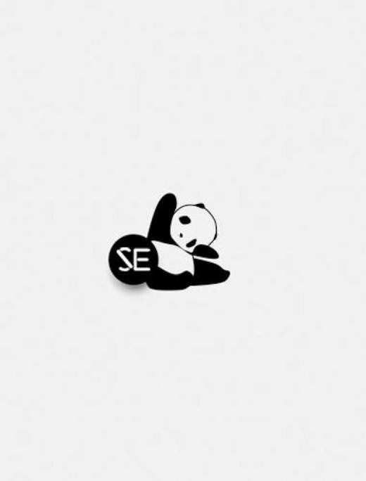 【纹身贴】防水可爱熊猫纹身贴 单张022 商品图0