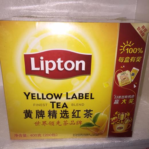 立顿红茶 黄牌200袋 商品图0