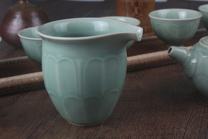 龙泉青瓷大师李茂林普陀山书院联手推出般若茶具