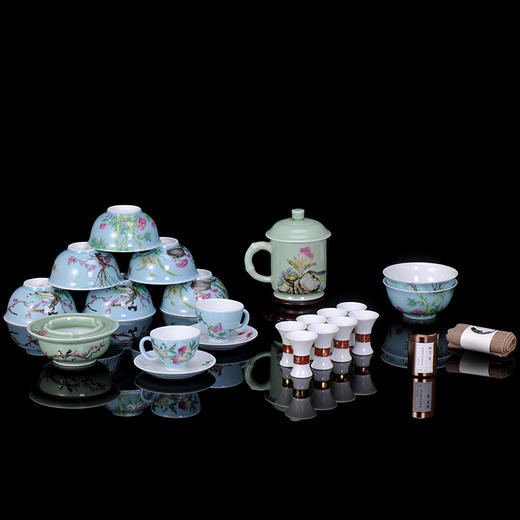 宝瓷林 宝瓷临门 景德镇高档手工餐具套装 商品图2