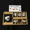 金米兰意大利蝴蝶图案系列咖啡杯套装  6个/套 商品缩略图7
