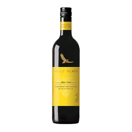 纷赋黄标卡本尼苏维翁，澳大利亚 Wolf Blass Yellow Label Cabernet Sauvignon, Australia 商品图0