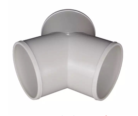 Φ100MM 塑料Y型三通 换气扇管道接口 PP塑料 商品代码82510