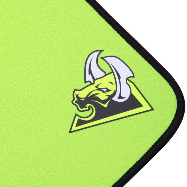 镭拓(rantopad)h1x 时尚游戏鼠标垫 中号荧光黄