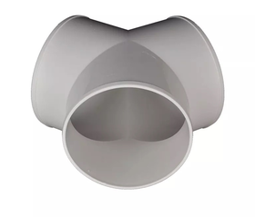 Φ150MM 塑料Y型三通 换气扇管道接口 PP塑料 商品代码82511