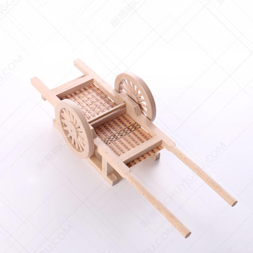 木质盛器【001】推车盛器 创意木器  木器餐具 商品图3
