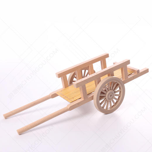 木质盛器【001】推车盛器 创意木器  木器餐具 商品图2