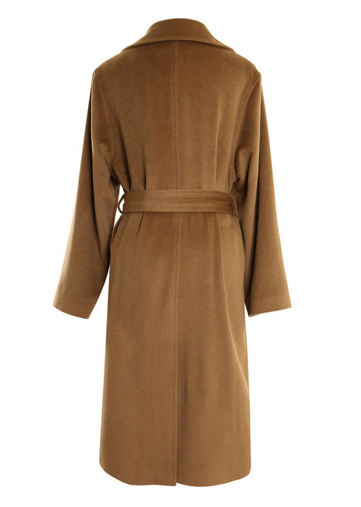 羊绒袍式大衣 商品图3