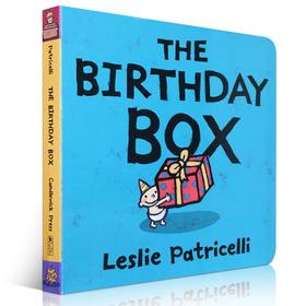 英文原版 The Birthday Box Leslie Patricelli 行为启蒙纸板书