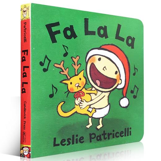 英文原版 Fa La La Leslie Patricelli 幼儿行为认知启蒙纸板童书 商品图0