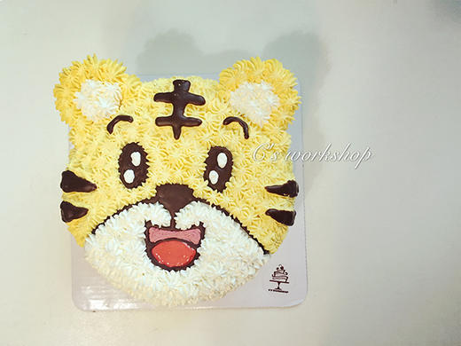 立体巧虎头款 忌廉蛋糕（默认自提，收费配送请联系客服） 商品图0