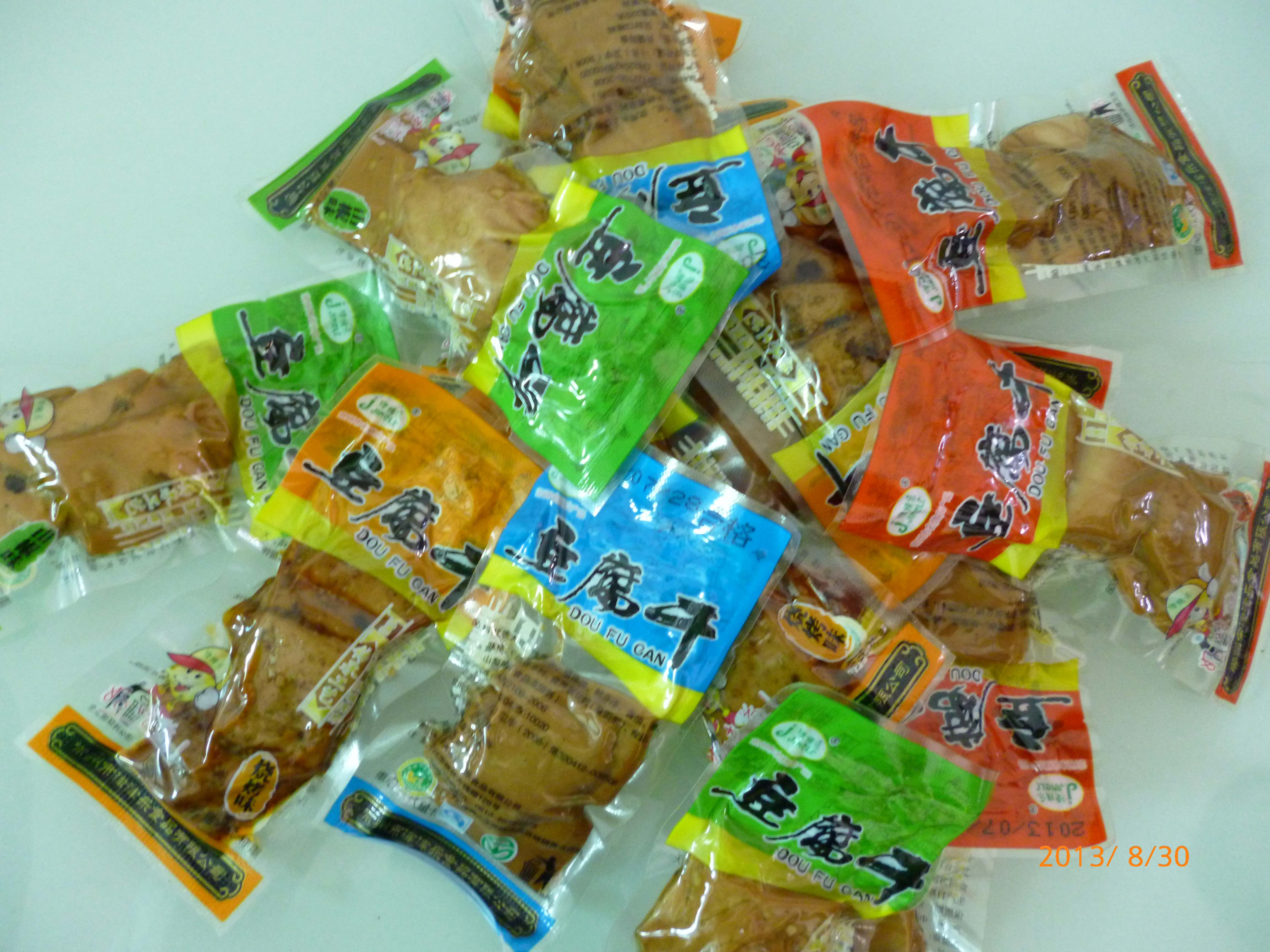 【常州馆】津津乐休闲豆干500g