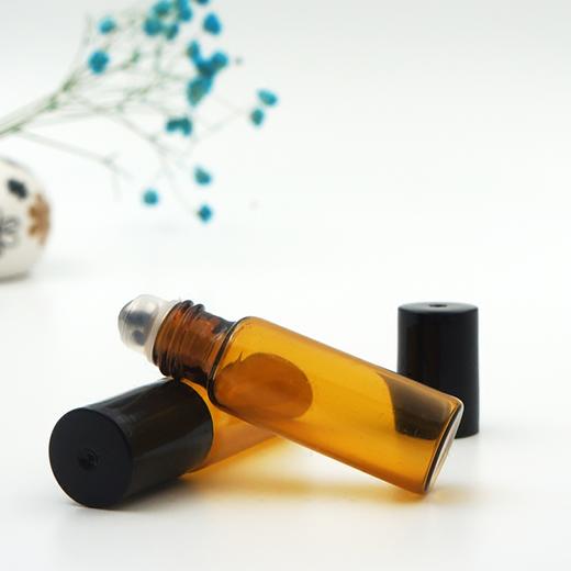 平衡族茶色玻璃精油瓶滚珠瓶护肤品分装瓶化妆品钢珠走珠瓶7ml/10ml 商品图3