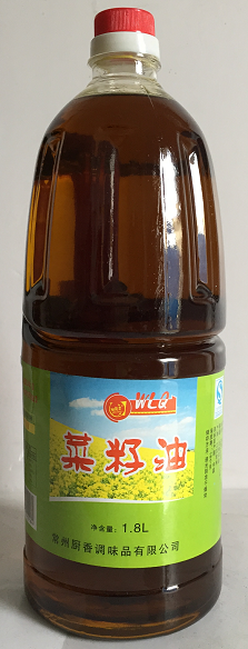 【常州馆】厨香味露泉牌菜籽油1.8L【仅供展示】