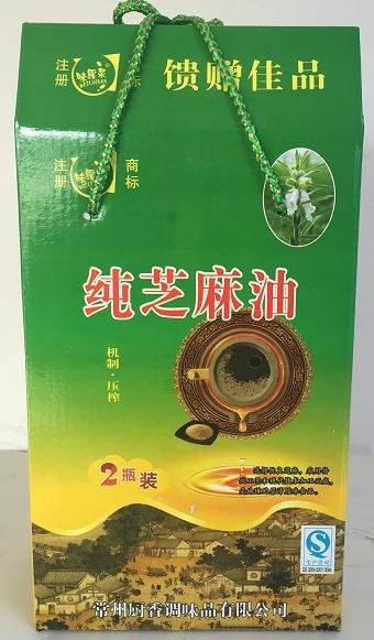 【常州馆】厨香味露泉牌麻油礼盒450ml*2【仅供展示】 商品图0