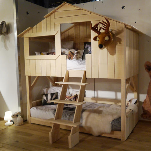 比利时mathybybols进口儿童树屋床树屋高床