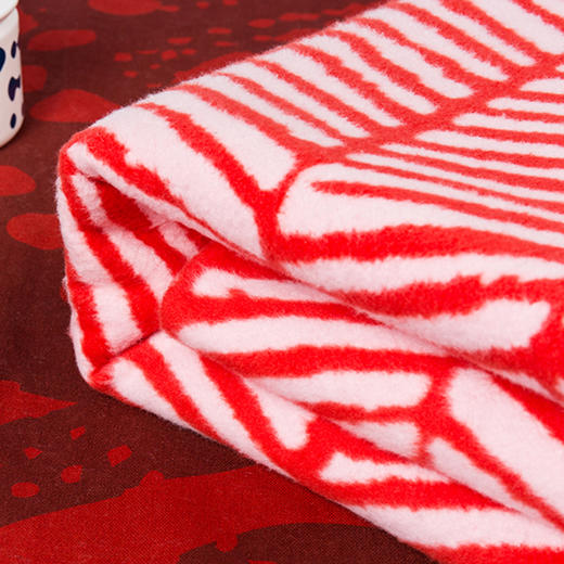 【买两套床品赠一条毛毯】【哇物】wowu Salmon 鲑鱼毯 双面设计 北欧风格毯子 商品图4