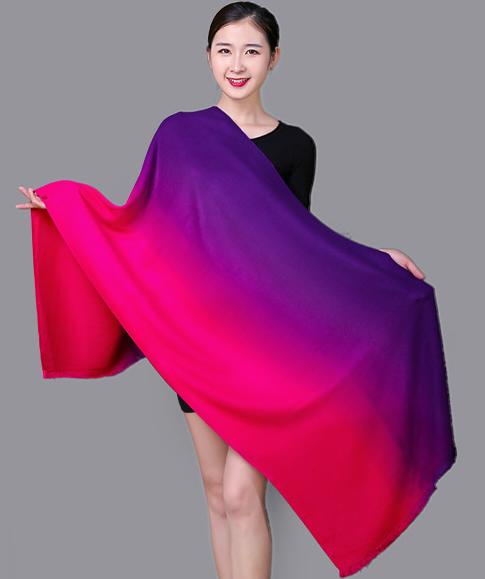 秋冬新款百变多功能纽扣披肩丝巾 商品图1