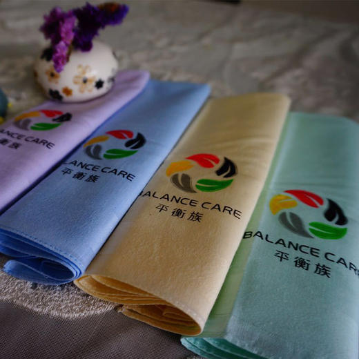 平衡小柅精油扩香手帕女士手帕手绢印花方巾 商品图0