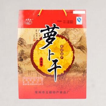 常州特产玉蝶萝卜干五香味800g大礼盒 商品图0