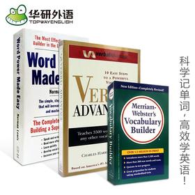 Word Power Made Easy单词的力量   Merriam-Webster Vocabulary Builder韦氏词典英英字根字典   Verbal Advantage 英语词汇单词 出