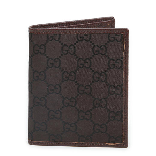 国内现货gucci古奇男士帆布短款钱包292533