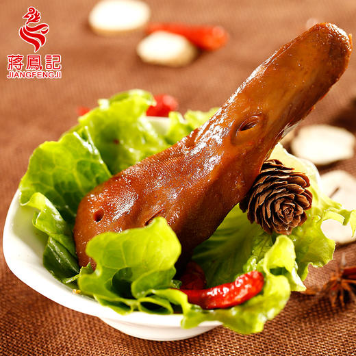 【常州馆】蒋凤记锁鲜装酱鸭头3只装 商品图3