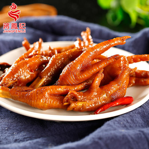 【常州馆】蒋凤记保鲜装五香凤爪熟食微辣凉菜零食特产200g 商品图3