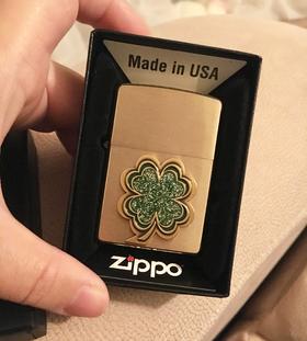 Lucky2020！Zippo幸运四叶草🍀防风打火机