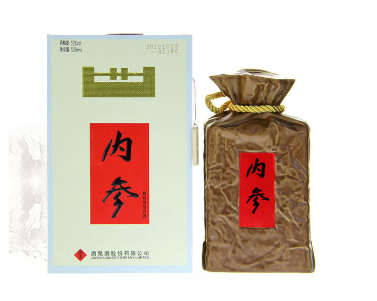 酒鬼酒 酒鬼内参酒52度500ml（白酒）