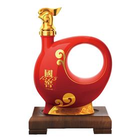 2017浓香朝圣 封藏大典 国窖1573 春酿 金鸡啼祥 1L（红）  泸州老窖官方旗舰店