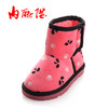 内联升  冬季童鞋 老字号北京布鞋高帮儿童保暖雪地靴5507C 商品缩略图1